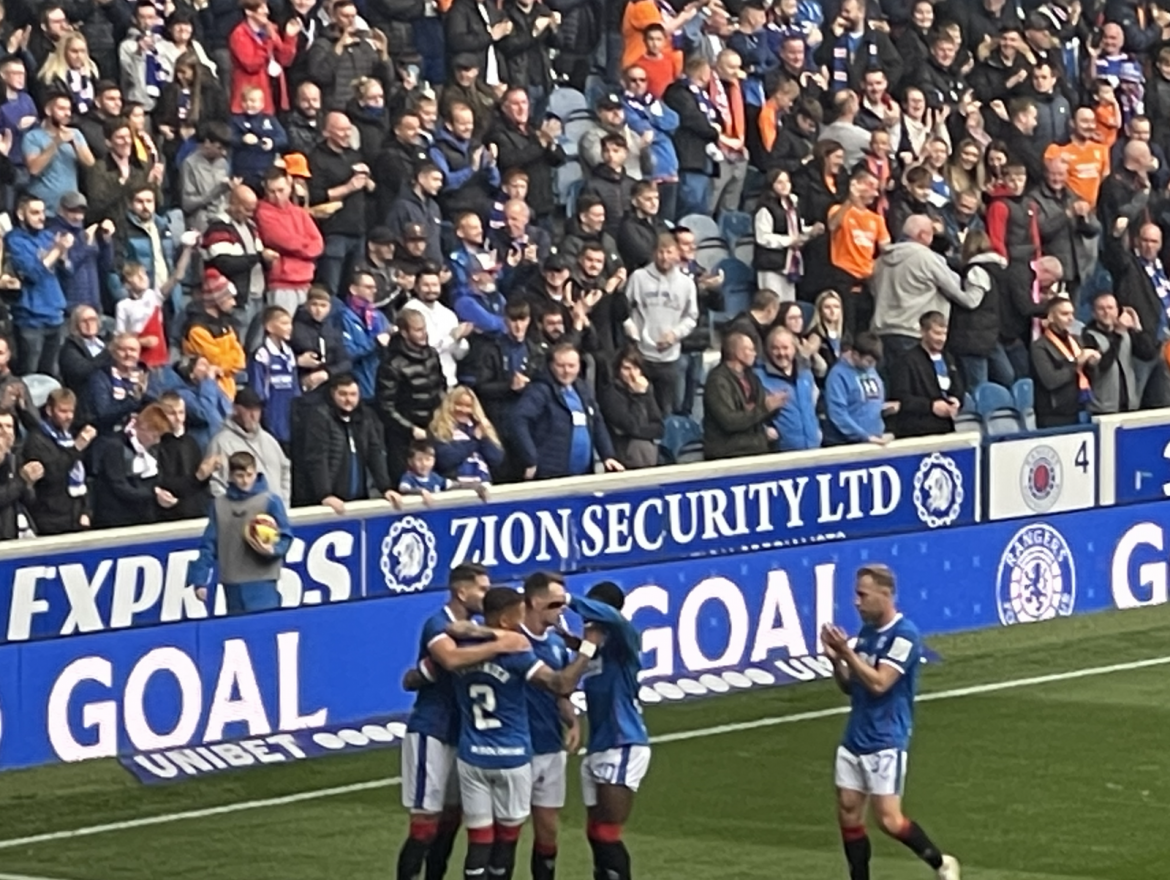 The Saints March In But Rangers March On – Rangers 4-0 St Mirren